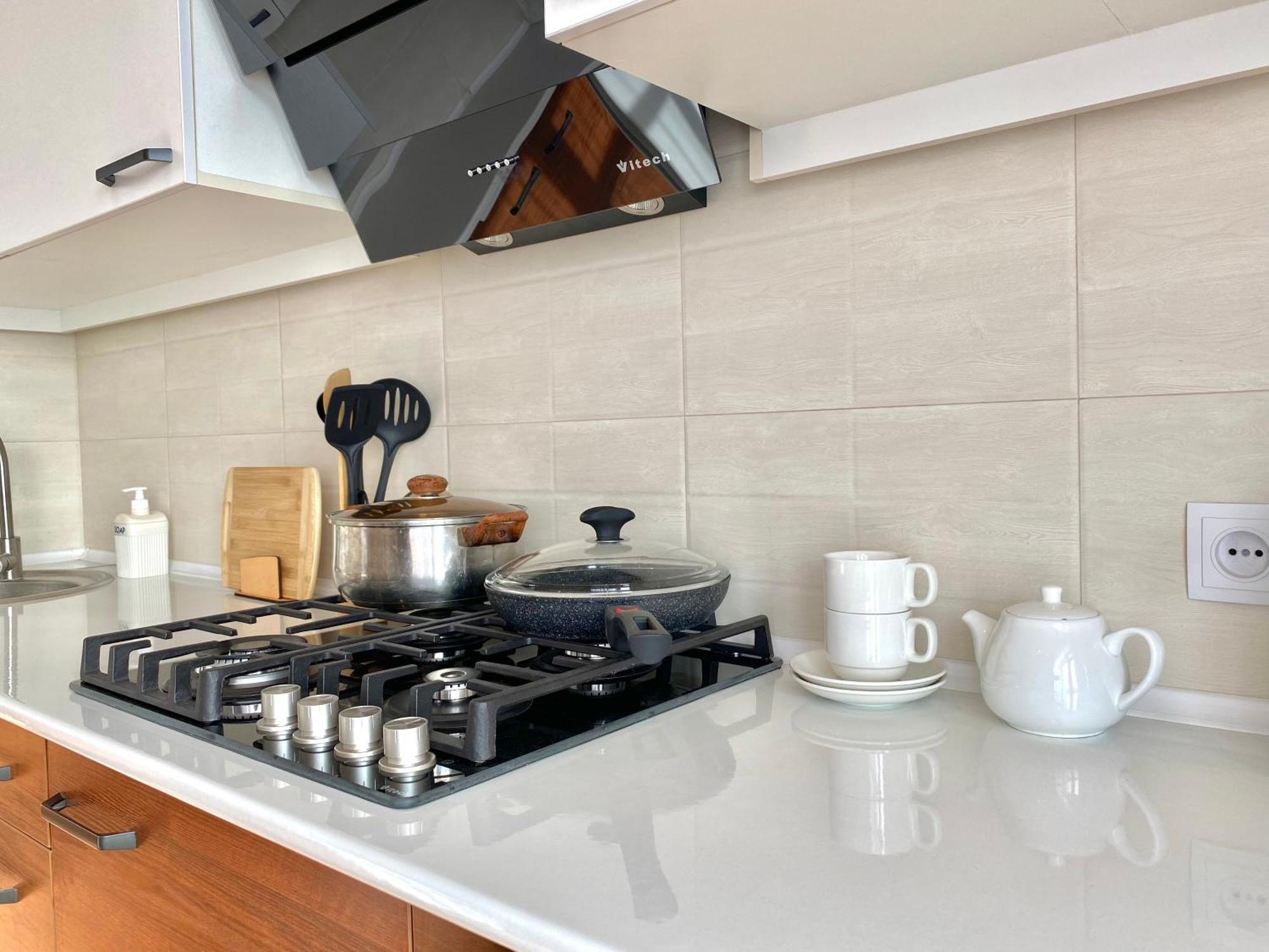 Spacious Apartment In New Building, Near The City Center And Airport Tasjkent Exteriör bild