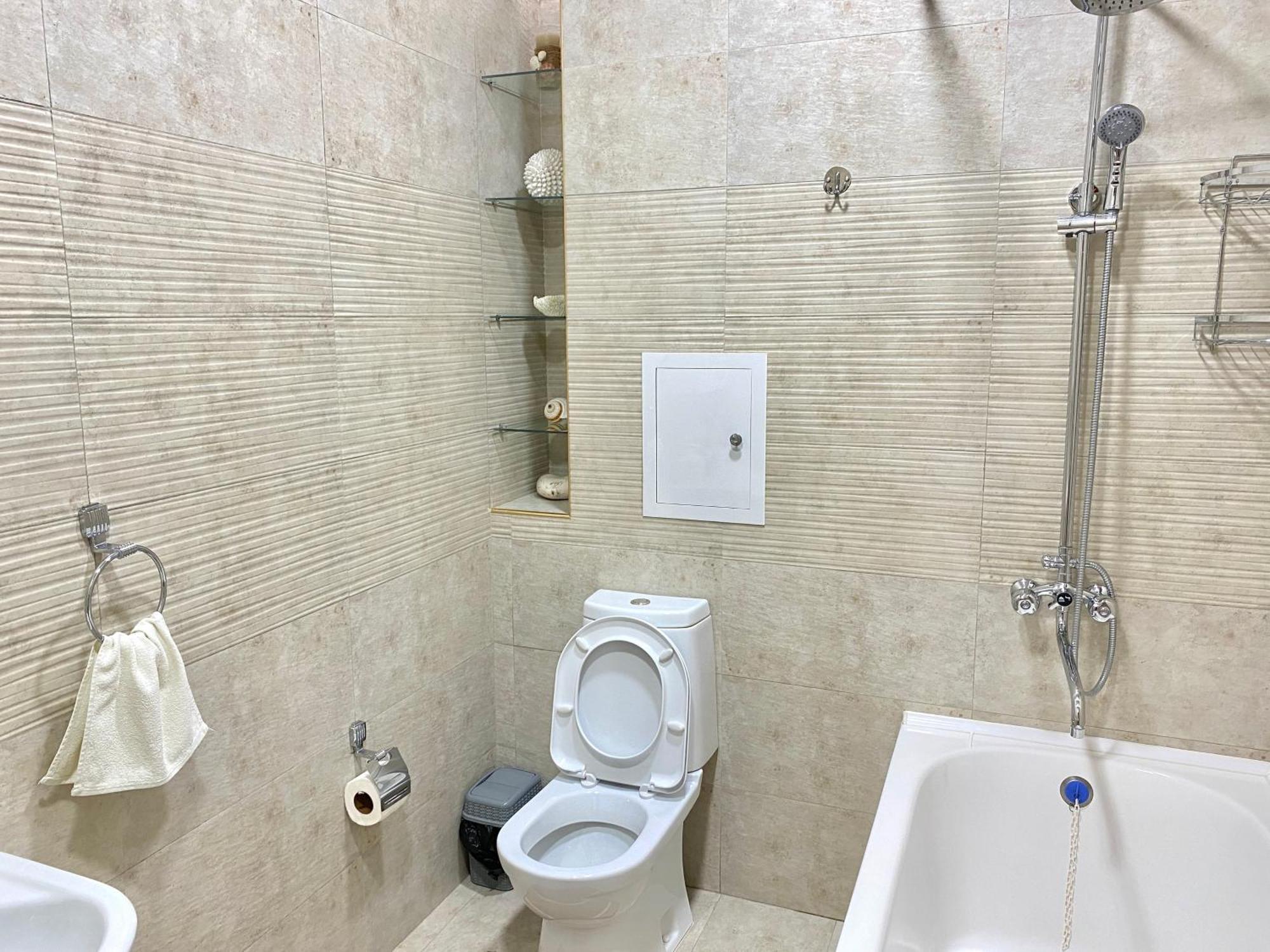 Spacious Apartment In New Building, Near The City Center And Airport Tasjkent Exteriör bild